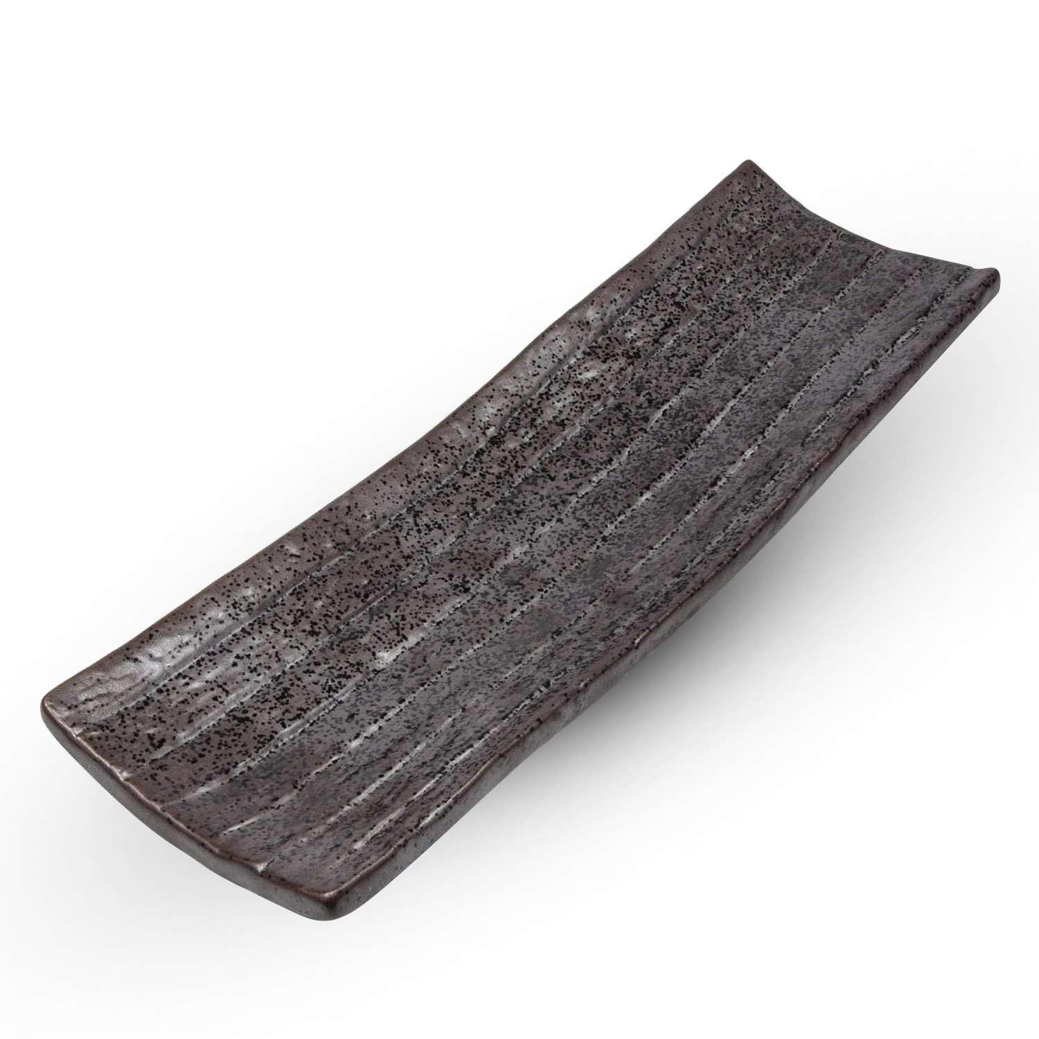 Gray Nanban Rectangular Plate 12.5