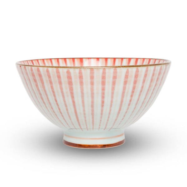 Image of Tokusa Red Bowl 4.5" 2