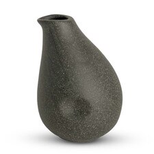 Iga Black Offset Sake Bottle 9.5 oz