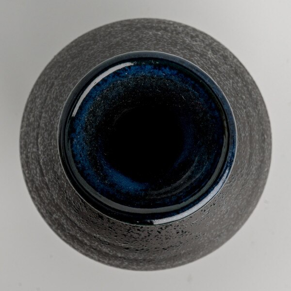 Image of Seiryu Blue Sake Bottle 6 oz 2