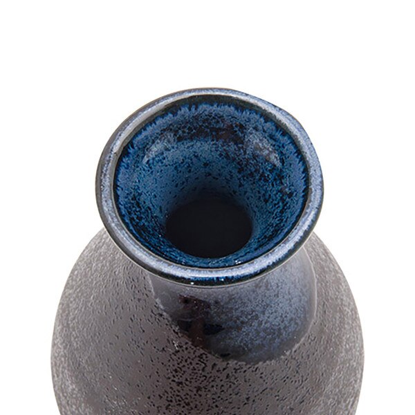 Image of Seiryu Blue Sake Bottle 6 oz 3