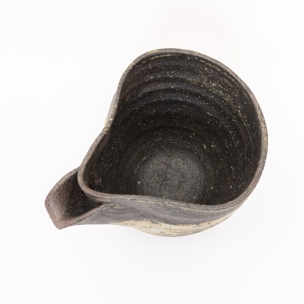 Image of Haihake Gray Brushstroke Abstract Sake Carafe 9 oz 3