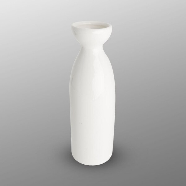Image of Korin Durable White Sake Bottle 8 oz 1