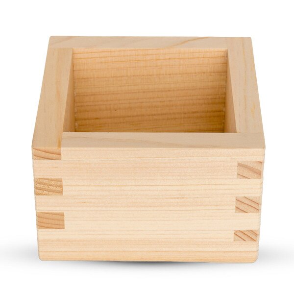 Image of Hinoki Wooden Sake Box 3.1" 1