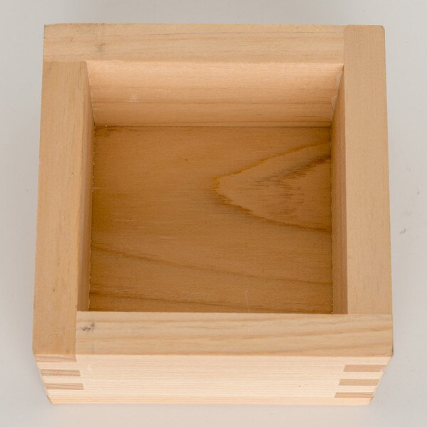 Image of Hinoki Wooden Sake Box 3.25" 3
