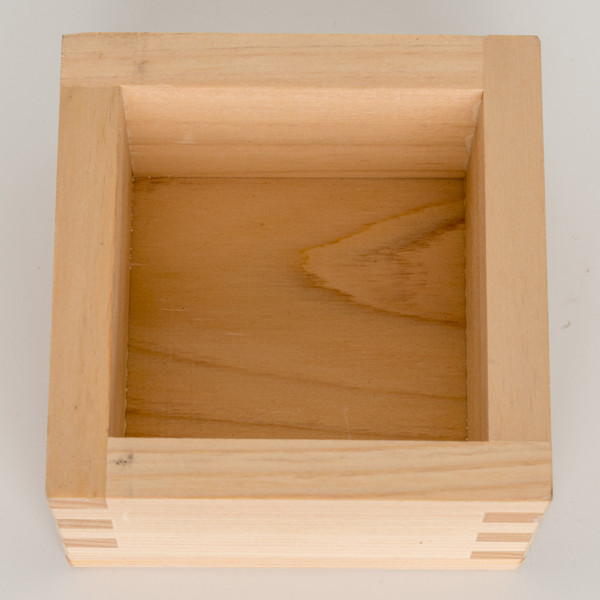 Image of Hinoki Wooden Sake Box 3.25" 3