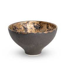 Kaji Brass Footed Sake Cup