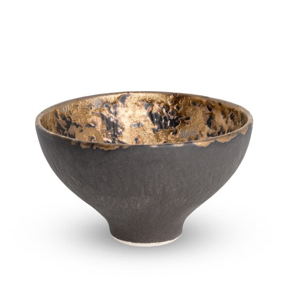 Image of Kaji Brass Footed Sake Cup 1