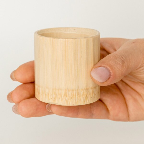 Image of Marutake Natural Bamboo Sake Cup 3