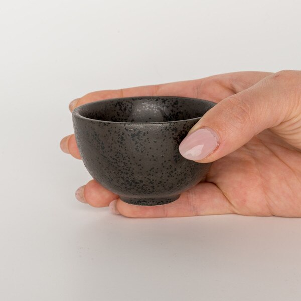 Image of Kessho Black Sake Cup 3