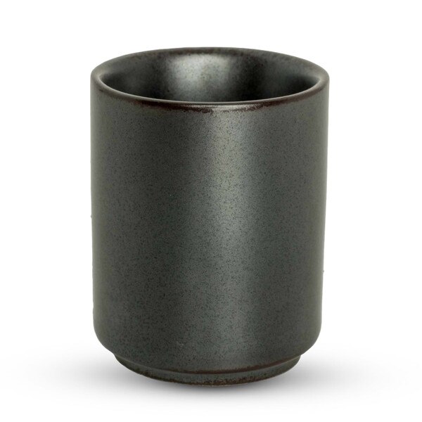 Image of Tessa Black Sake Cup 2 oz 1