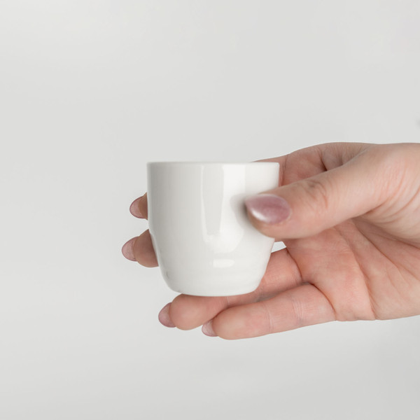Image of Korin Durable White Sake Cup 3