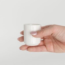 Korin Durable White Sake Cup hover-image