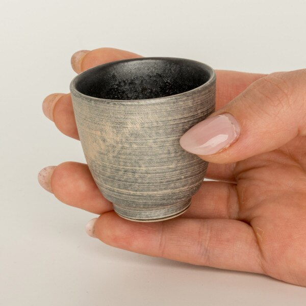 Image of Shusetsu Silver Sake Cup 3