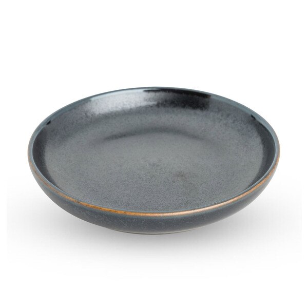 Image of Tessa Black Round Sauce Dish 1.5 oz 1