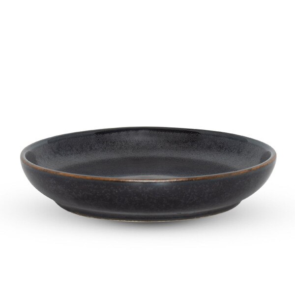 Image of Tessa Black Round Sauce Dish 2 oz 2