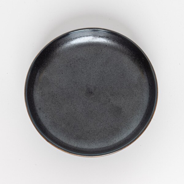 Image of Tessa Black Round Sauce Dish 2 oz 3