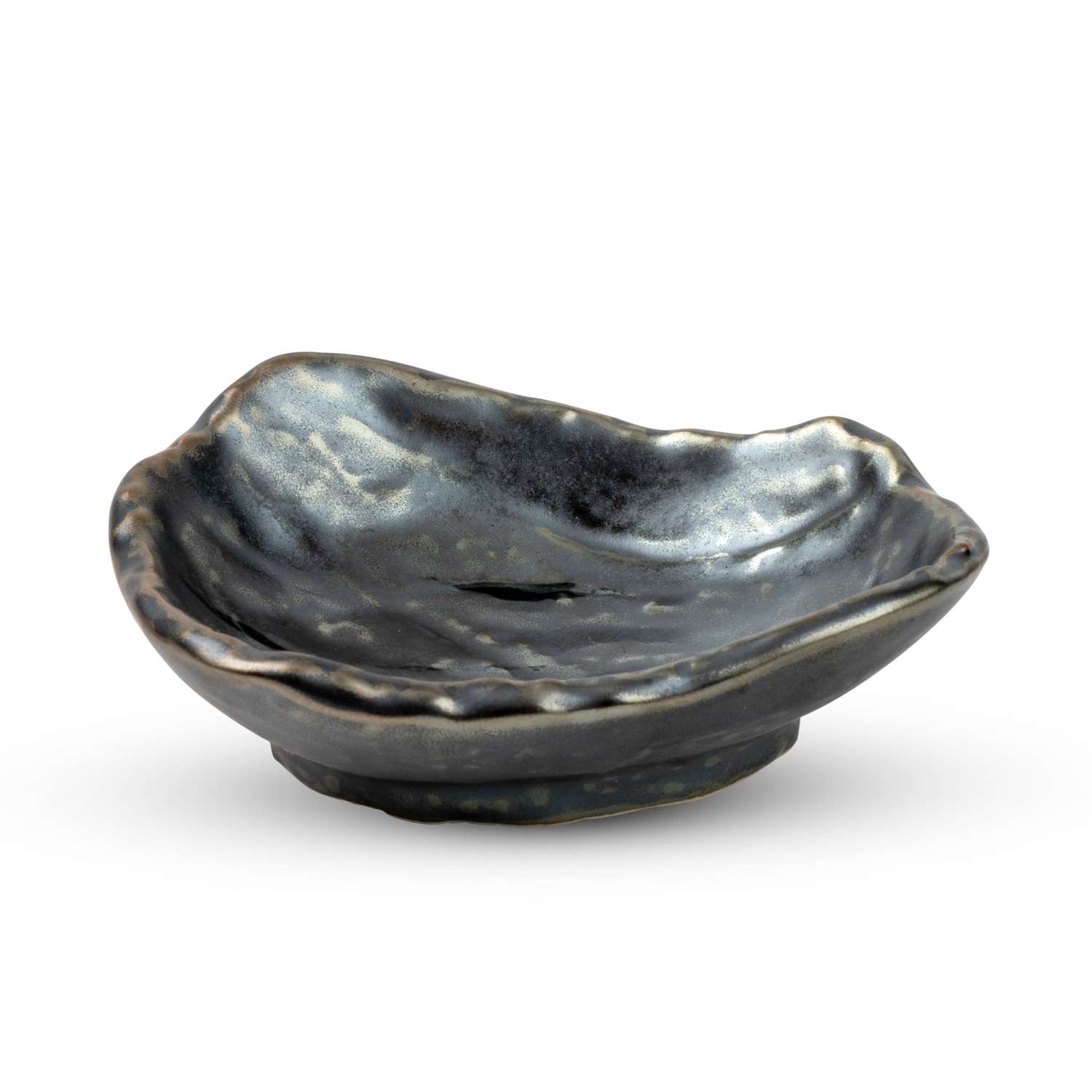 DISH// 生写真 Tessa Black Abstract Sauce Dish | Korin