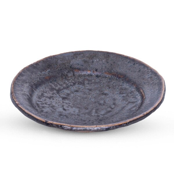 Image of Kyo Black Round Sauce Dish 1