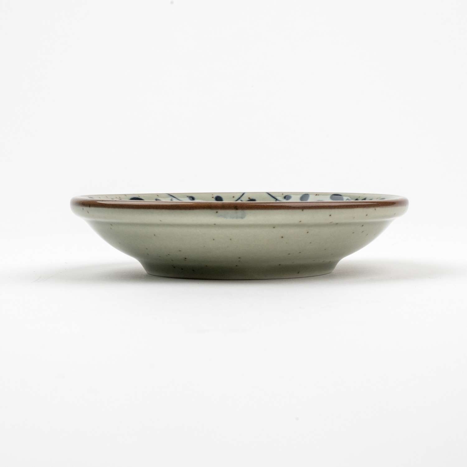 Mashiko Sakana Round Sauce Dish | KORIN