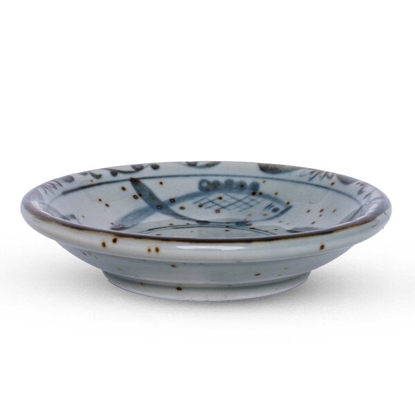 Image of Mashiko Sakana Round Sauce Dish 2
