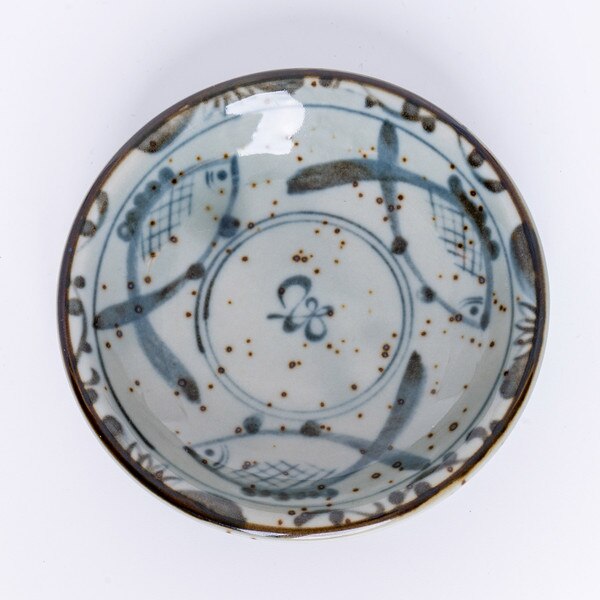Image of Mashiko Sakana Round Sauce Dish 3