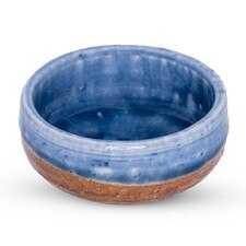 Indigo Blue Round Sauce Dish