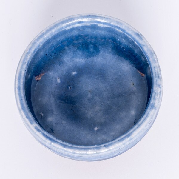 Image of Indigo Blue Round Sauce Dish 3