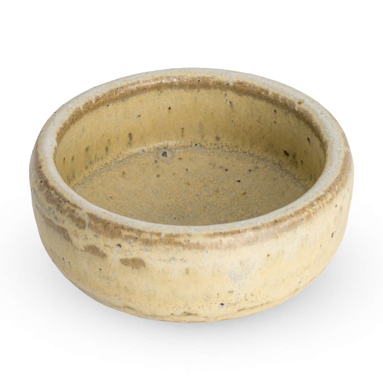 Yamabuki Yellow Round Sauce Dish | Korin