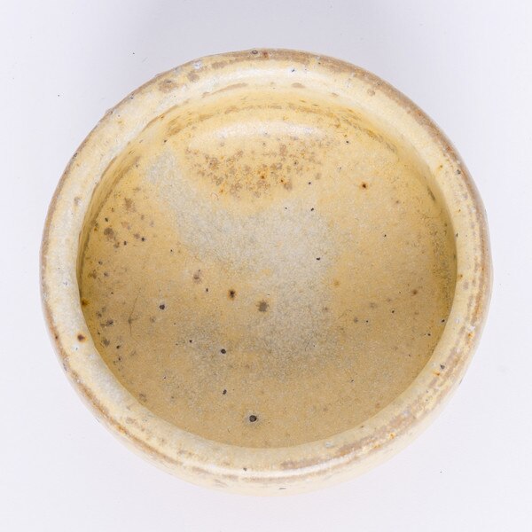 Image of Yamabuki Yellow Round Sauce Dish 3