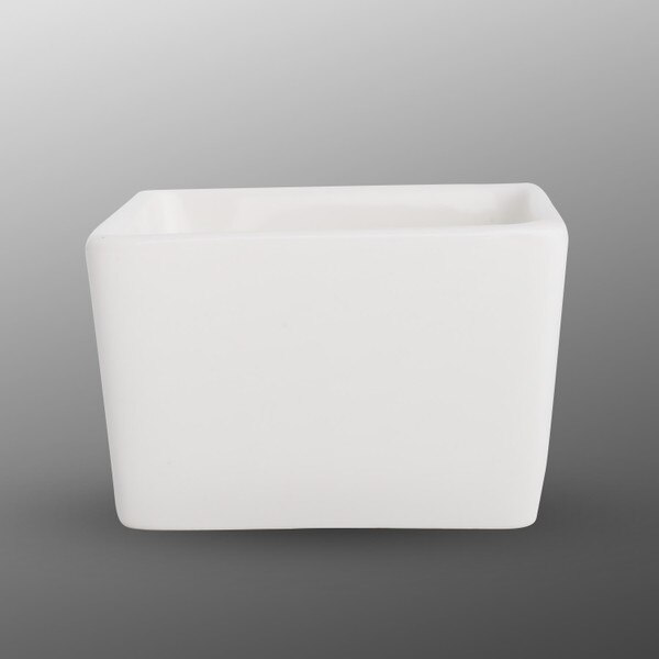 Image of Korin Durable White Square Sauce Dish 2