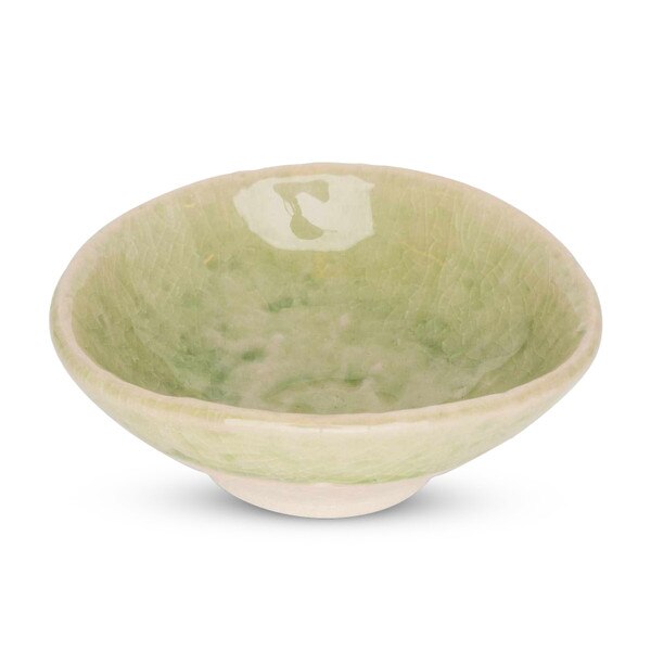 Image of Hiwa Green Round Sauce Dish 1