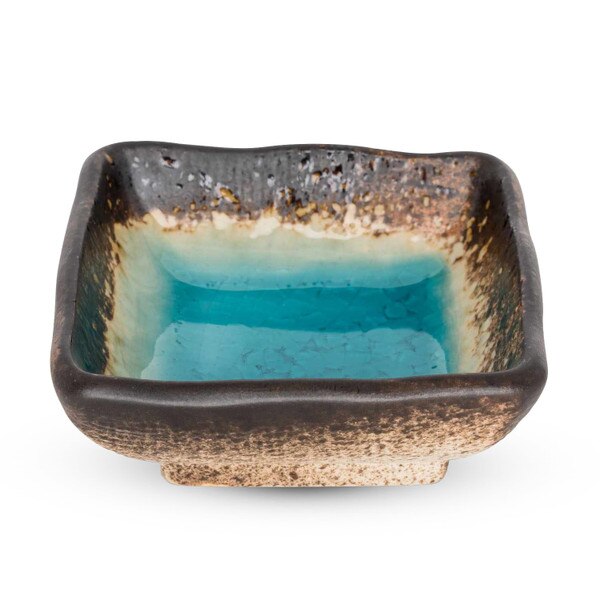 Image of Toruko Nanban Square Sauce Dish 1