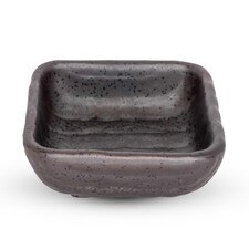 Gray Nanban Square Sauce Dish