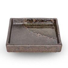Black Iga Square Sauce Dish