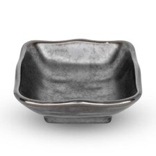 Tessa Black Square Sauce Dish 3"