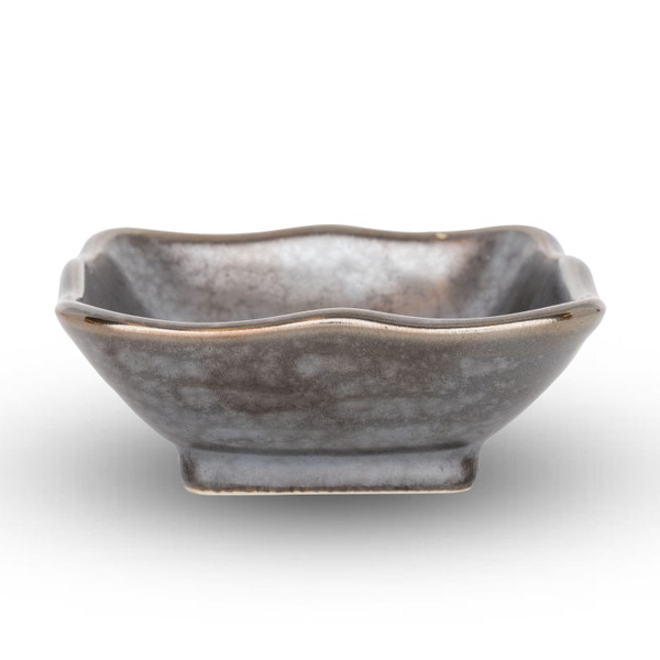 Image of Tessa Black Square Sauce Dish 3" 2