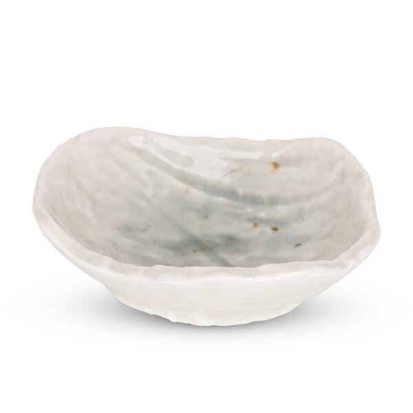 Image of Coral Blue Abstract Sauce Dish 1