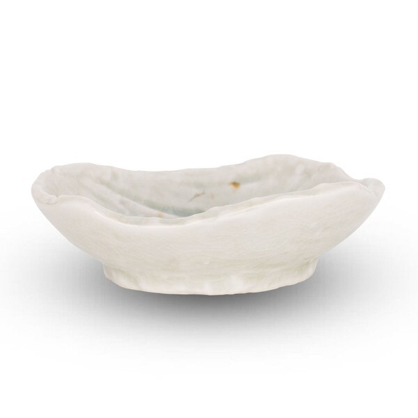 Image of Coral Blue Abstract Sauce Dish 2