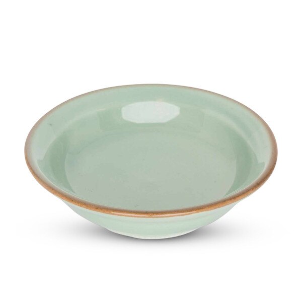 Image of Hiwa Green Round Sauce Dish 1