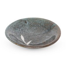 Ash Blue Round Sauce Dish