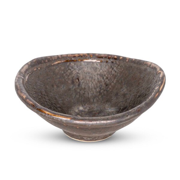 Image of Kyo Black Oval Sauce Bowl 3.75" 1