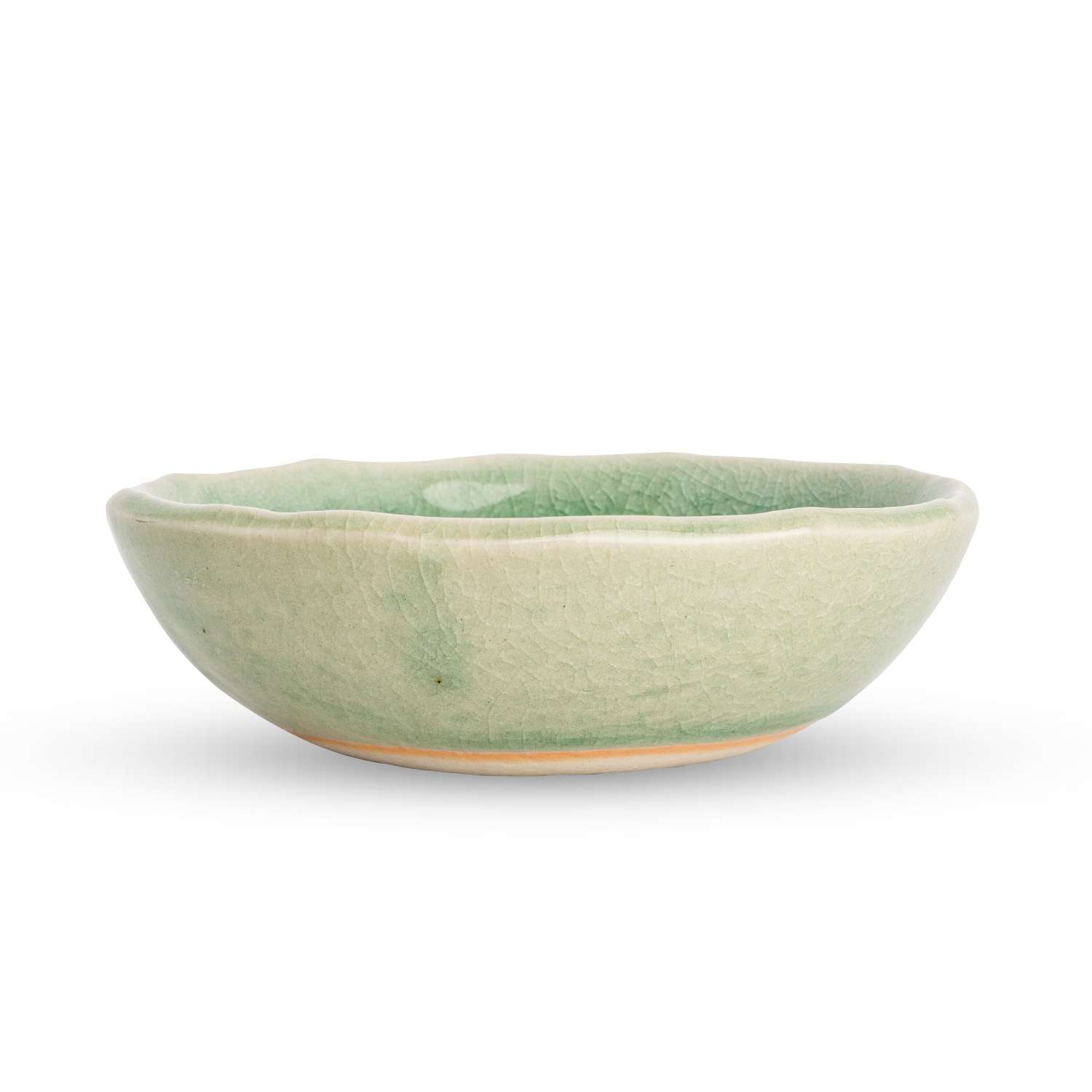 Green Kanire Round Sauce Dish | KORIN