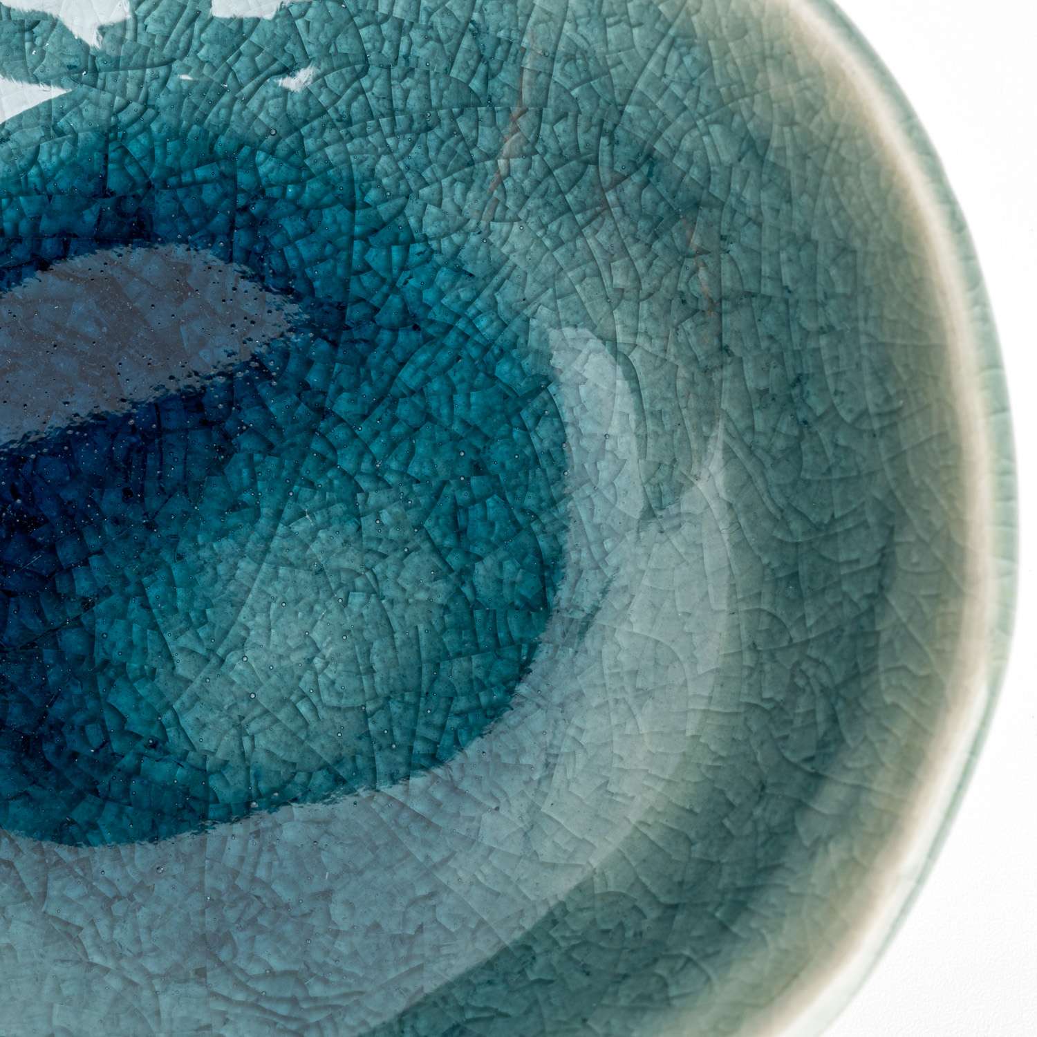 Blue Kanire Round Sauce Dish | KORIN