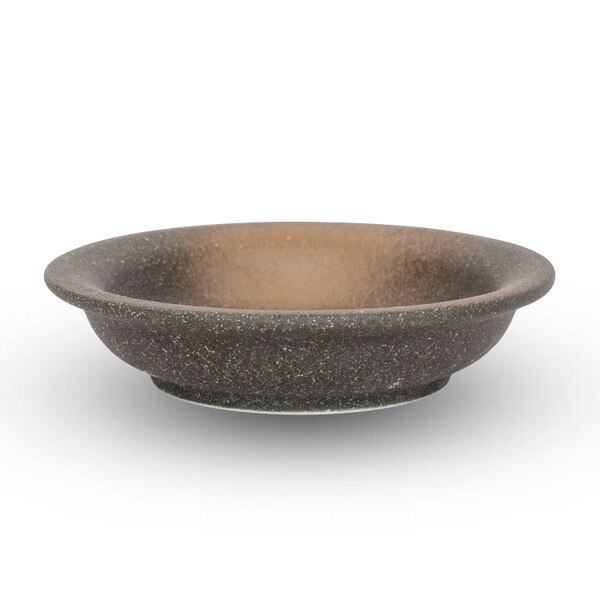 Image of Bizen Black Round Sauce Dish 2