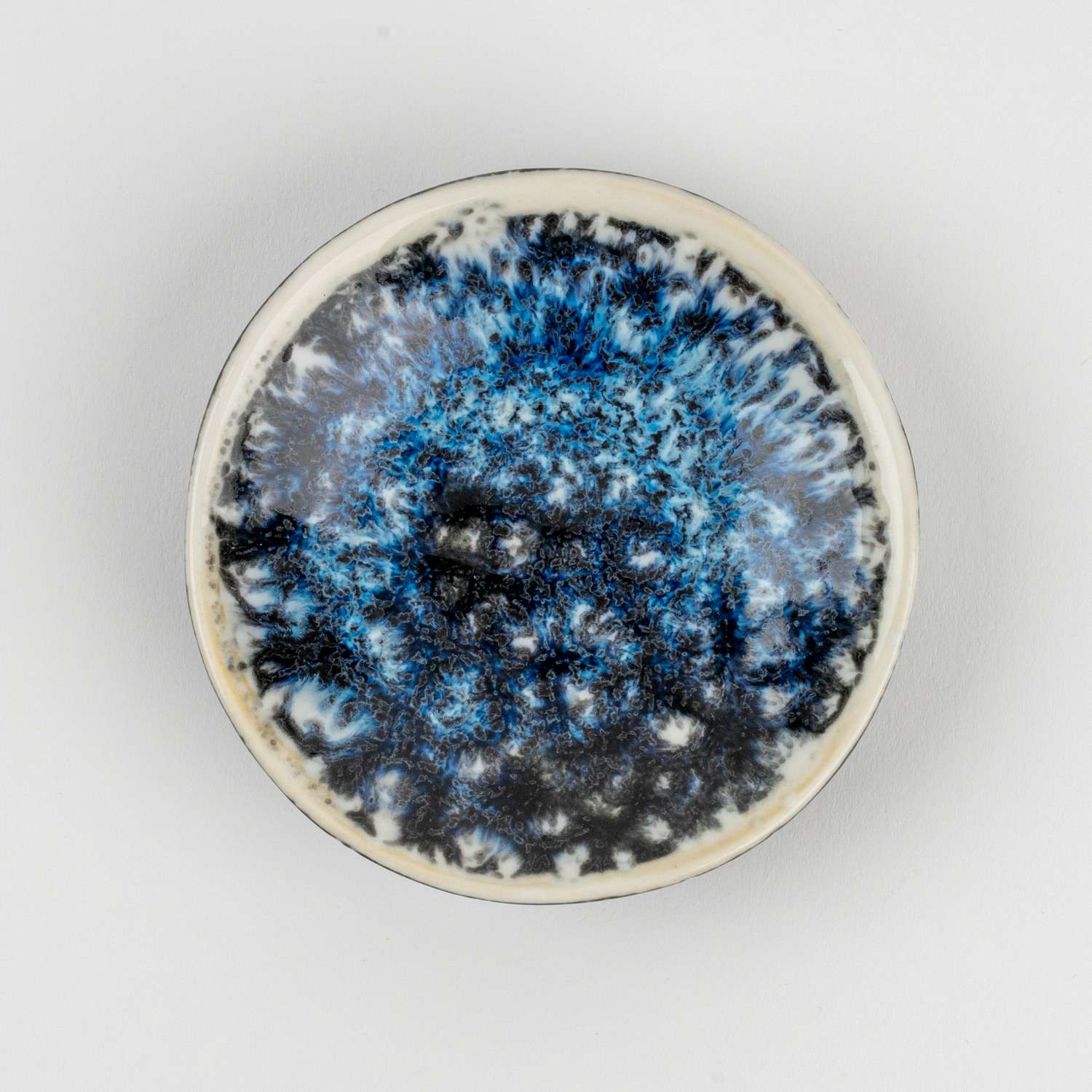 Korin Durable Lapis Blue Round Sauce Dish | Korin