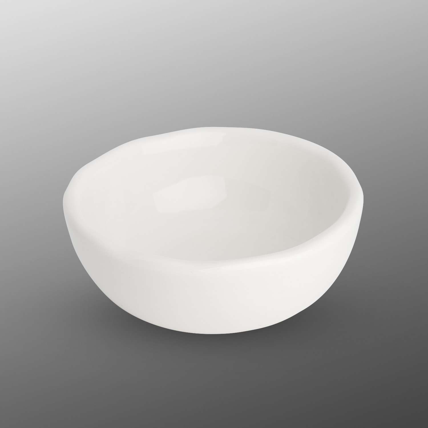Korin Durable White Sauce Dish 3.5