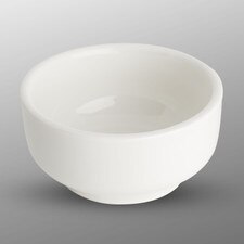 Korin Durable White Round Sauce Dish 2.75"