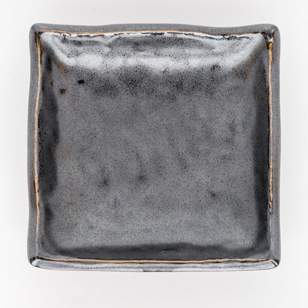 Image of Tessa Black Square Sauce Dish 3.5" 3