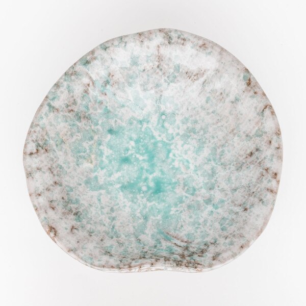 Image of Gray Aobuki Round Sauce Dish 3